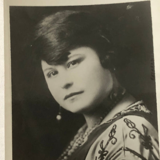 Vintage Press Photo Photograph 1924 Mexico Female Secretary to President Mexican