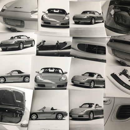 Porsche Boxster Roadster Car Photo Photograph Print Lot of 16