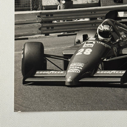 Vintage Ferrari Formula One F1 Racing Photo Photograph Gerhard Berger