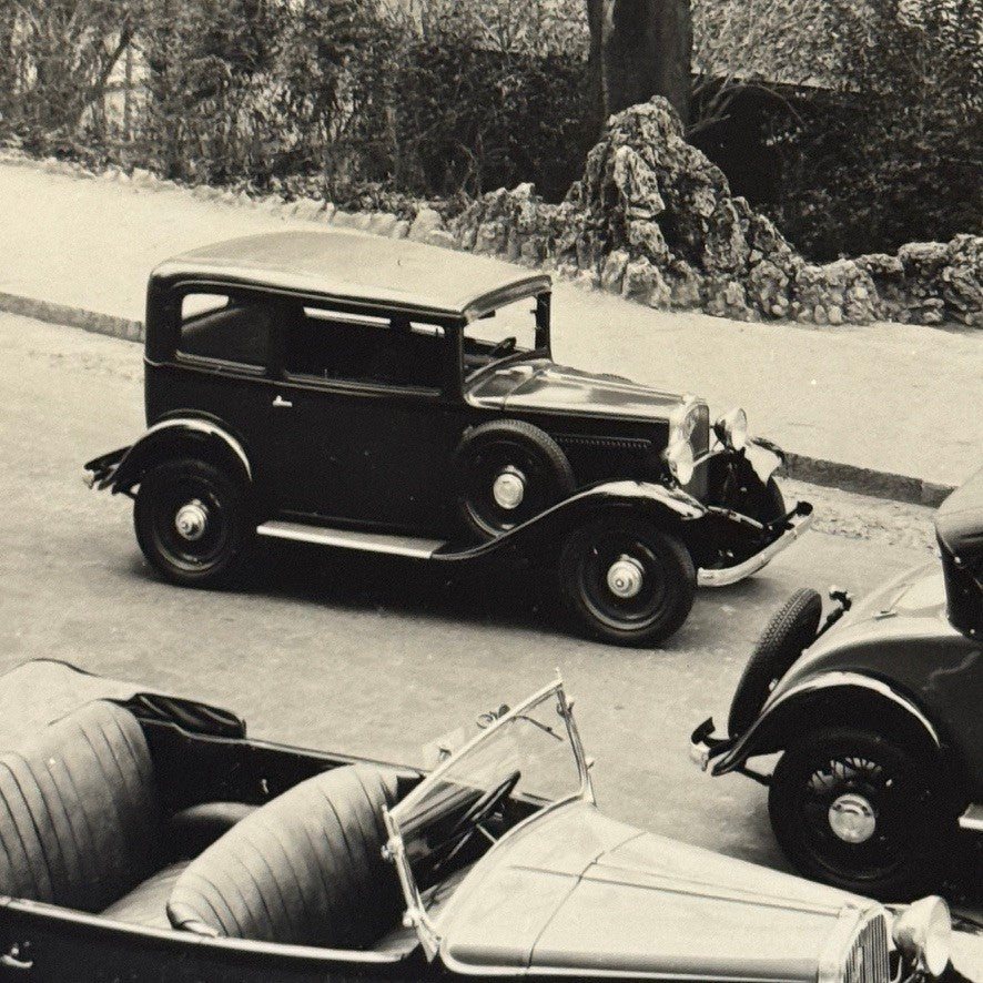 Vintage Fiat 508 Balilla Car Model Line Photo Photograph Print with Caption