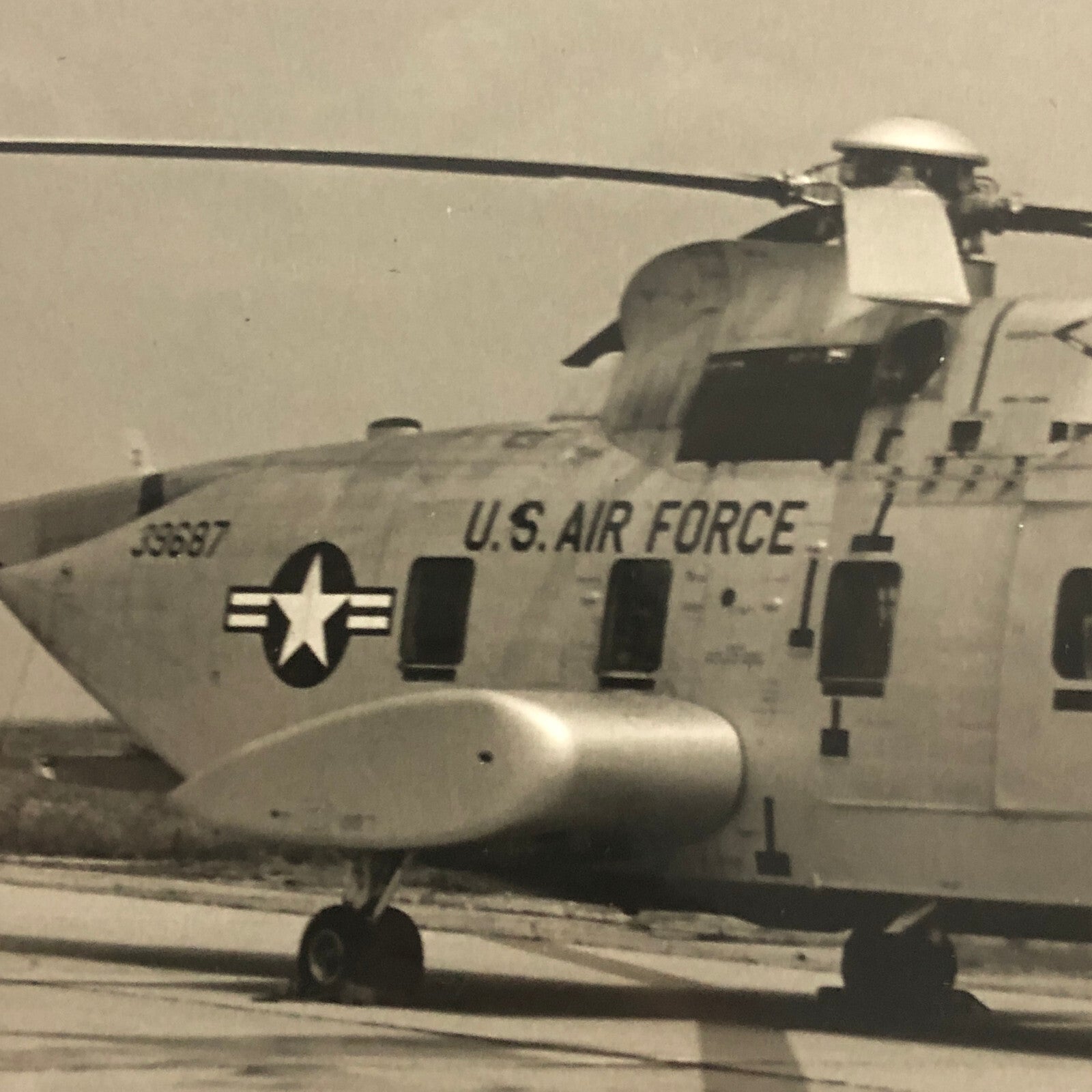 United States Air Force Military Helicopter Plane Photo Photograph Print