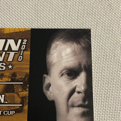 2010 Wheels Main Event Marks Jeff Burton NASCAR Signed Auto Autograph Card /54