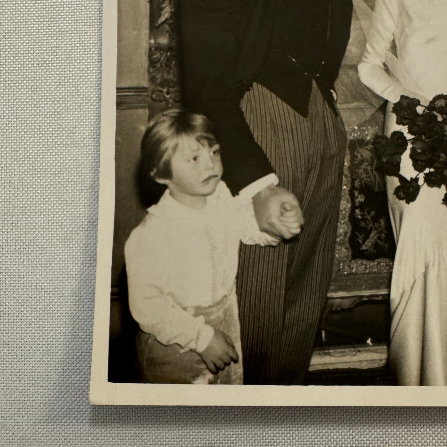 1934 Wedding Press Photo Photograph British London News Agency LNA