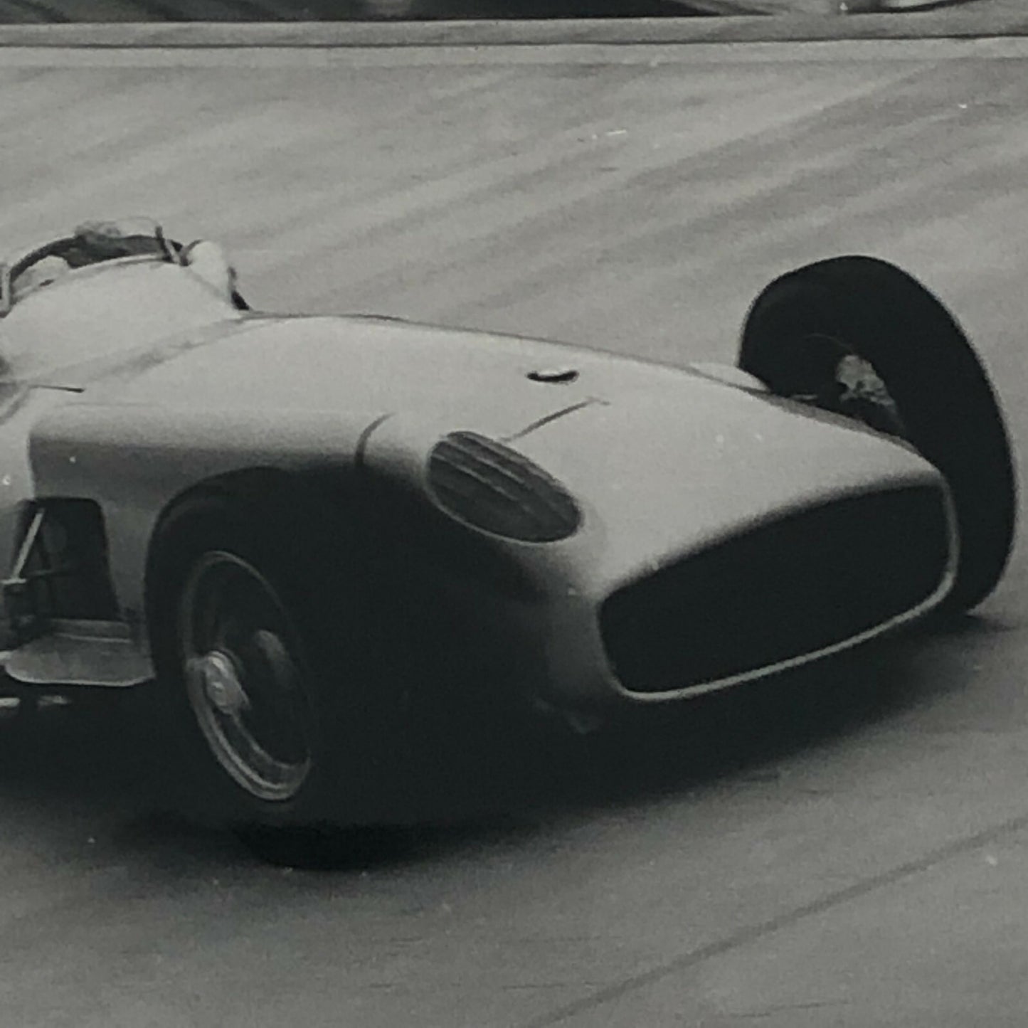 Vintage Racing Photo Photograph Jack Brabham Mercedes Car ? 