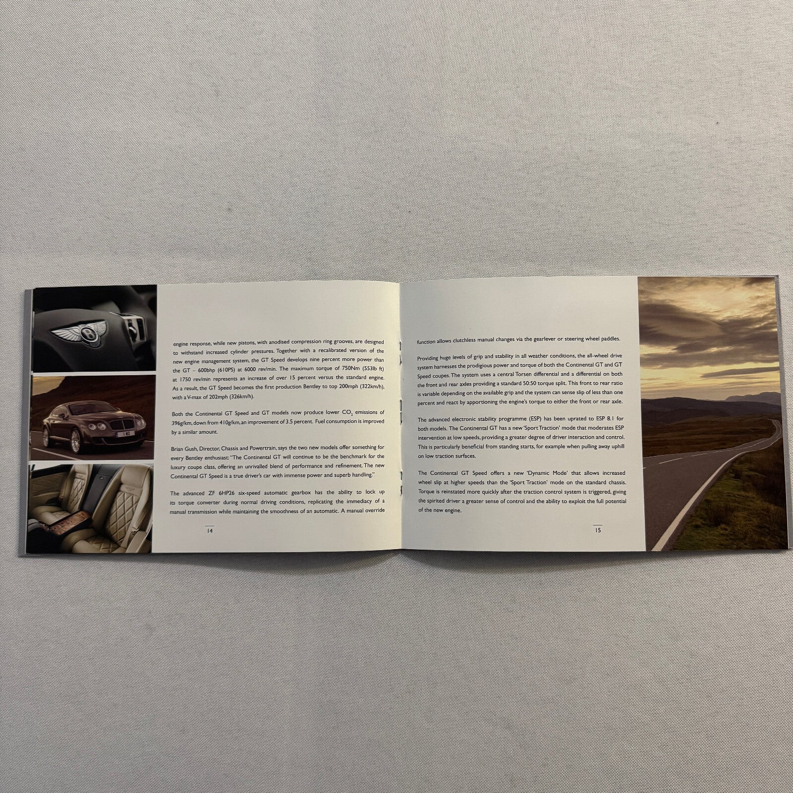 Bentley Contintental GT and GT Speed Press Kit Brochure with CD 2007 2008