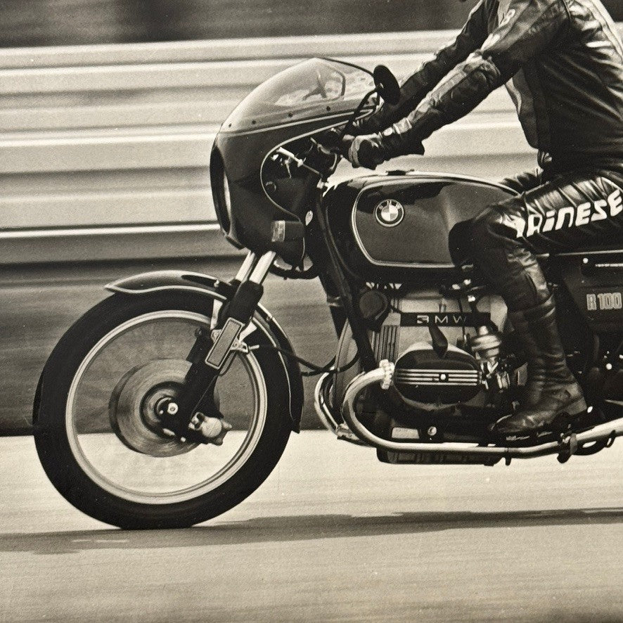 BMW R100 S Motorcycle Bike Factory Press Photo Photograph Germany BMW R 100 S