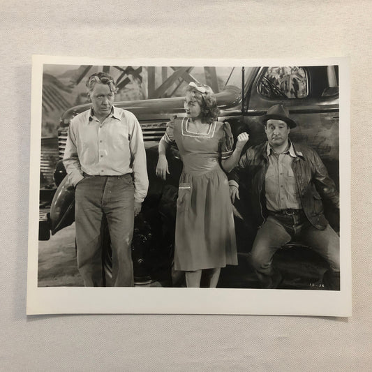 Movie Still Photo Photograph Actor Actress Truck Vintage Ann Sothern Geo Tobias