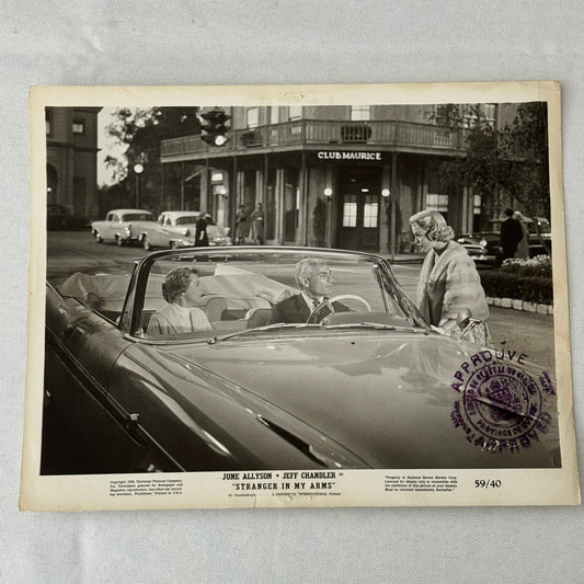 Vintage Movie Still Press Photo Photograph Stranger in My Arms 1959