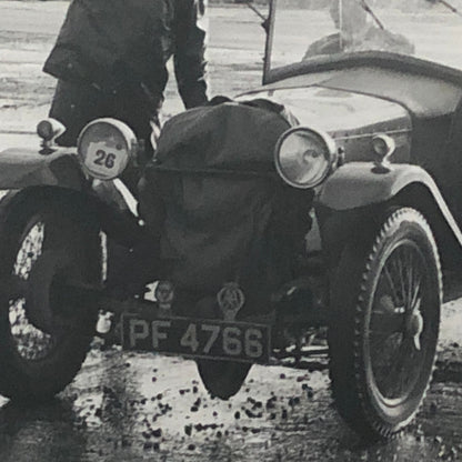Vintage Car Automobile Rally Photo Photograph Print - Guy Griffiths Tag REA22E4