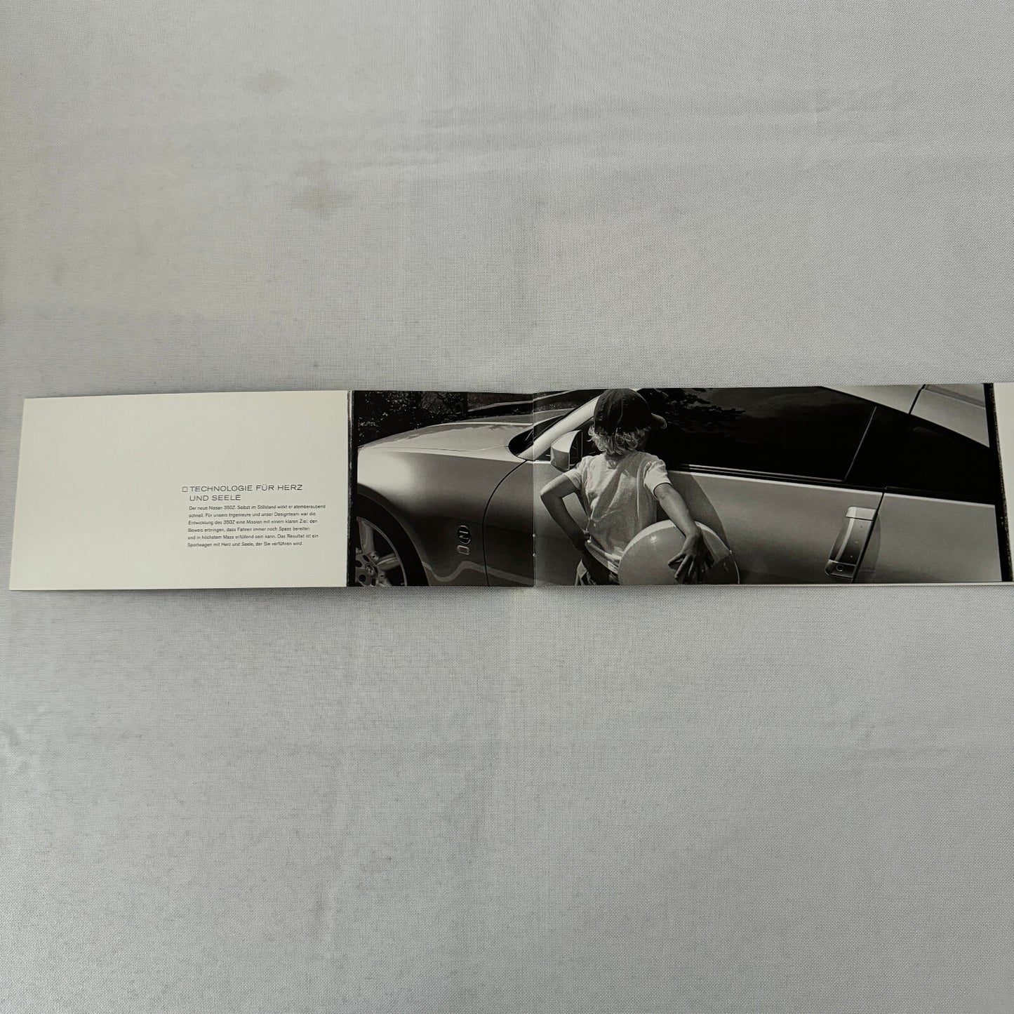 Nissan 350Z 350 Z Coupe Car Sales Brochure Catalog GERMAN Text 2003