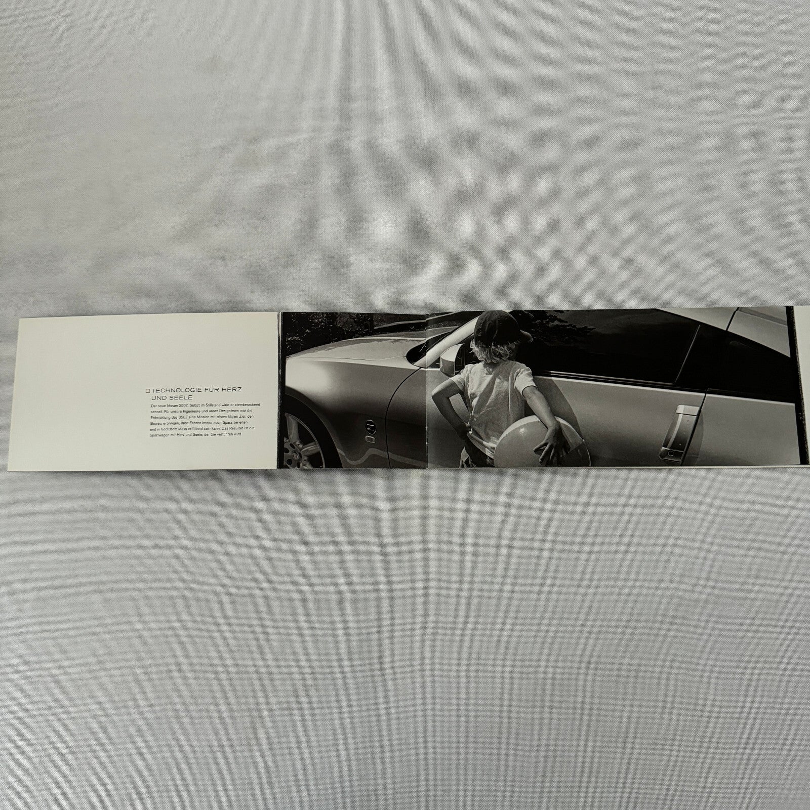 Nissan 350Z 350 Z Coupe Car Sales Brochure Catalog GERMAN Text 2003