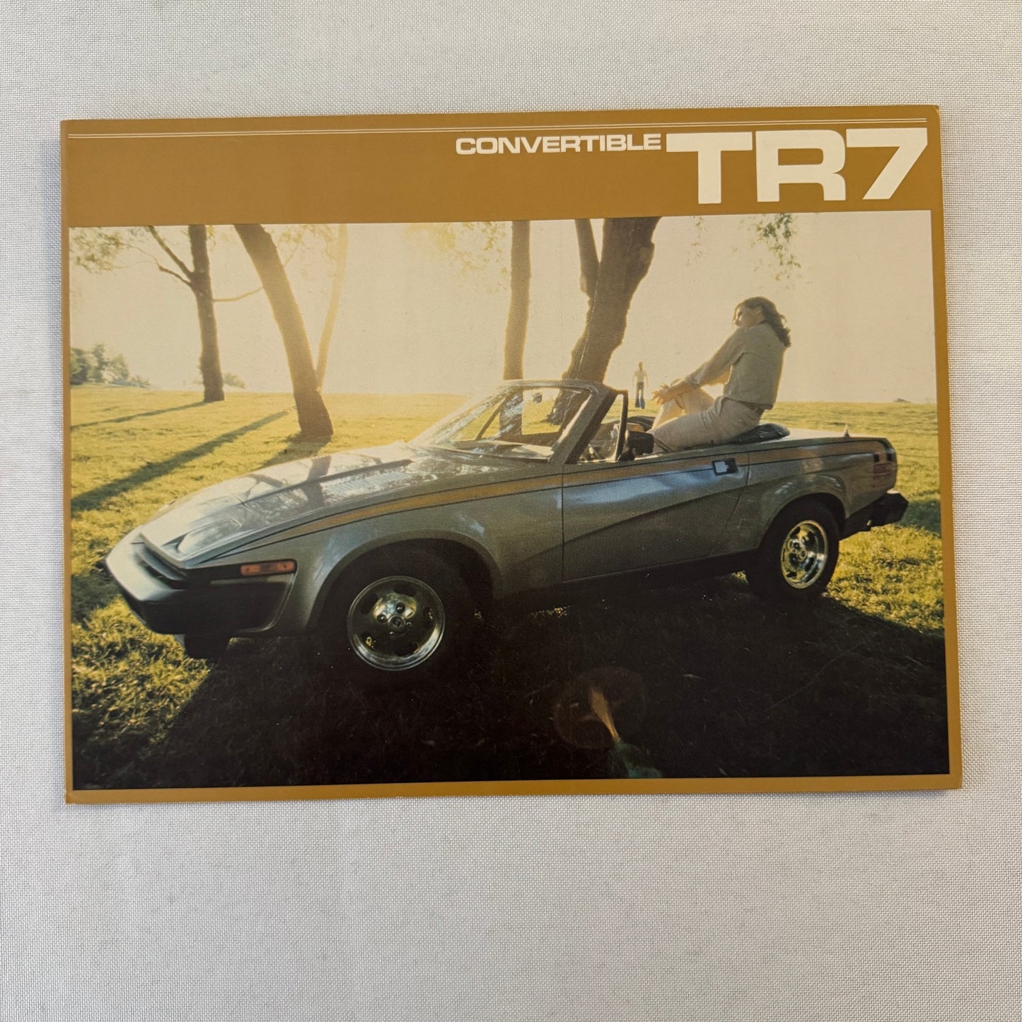 Triumph TR7 Convertible Brochure Car Advertising Catalog Canadian Market