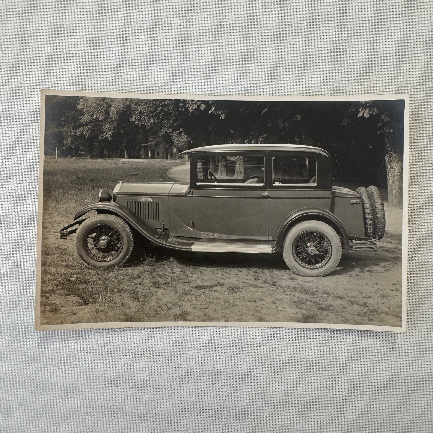 Vintage Car Automobile Photo Photograph Lot 2x Ceirano Fabbrica Automobili