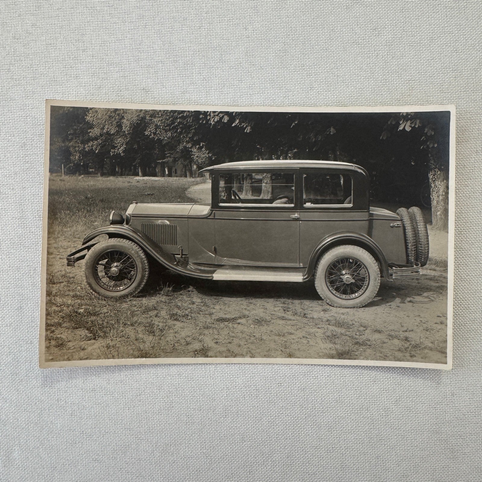 Vintage Car Automobile Photo Photograph Lot 2x Ceirano Fabbrica Automobili