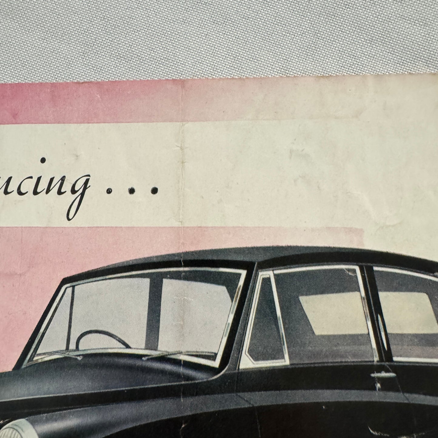 Triumph Mayflower Car Sales Brochure Catalog Advertising Vintage