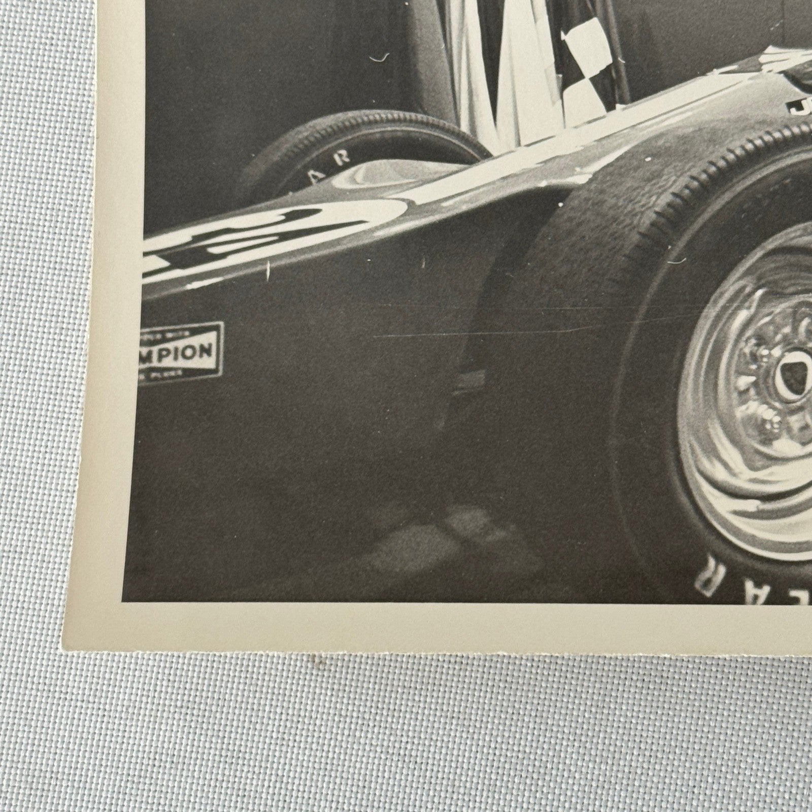 Vintage Car Racing Photo Circuit Mont Tremblant Quebec Jim Russell Photograph