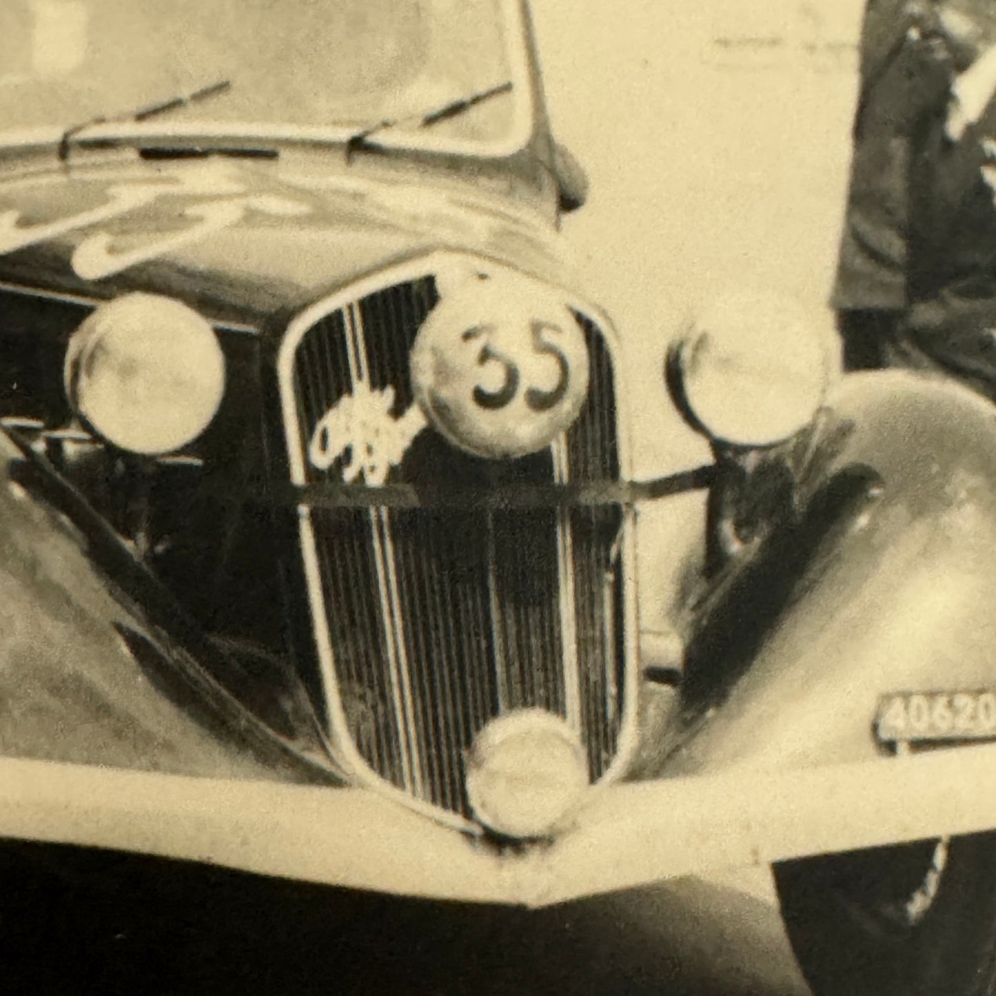 Alfa Romeo 2300 Photo Photograph Print Automobile Rallye Rally Racing