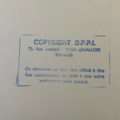 Vintage Racing Car Photo Photograph Print - DPPI Press Photo