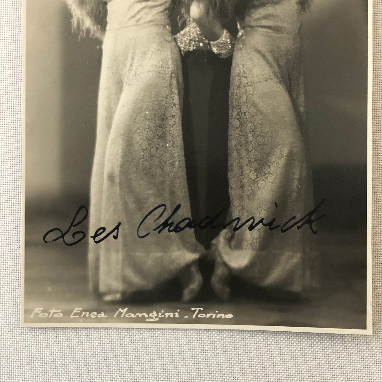 Circus Performer Dancer Acrobat Photo Photograph Print Vintage Les Chadwick