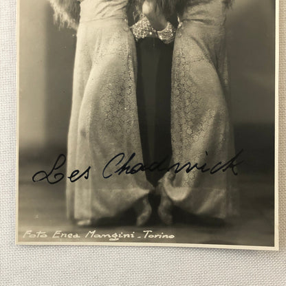 Circus Performer Dancer Acrobat Photo Photograph Print Vintage Les Chadwick