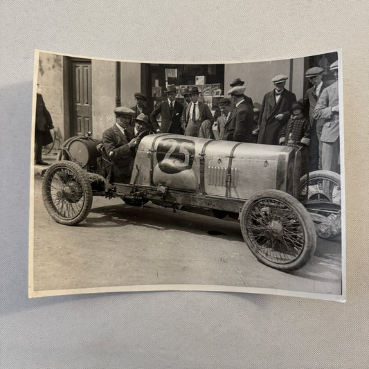 1922 Tourist Trophy TT Race Racing Photo Photograph Vintage Enfield Allday Car