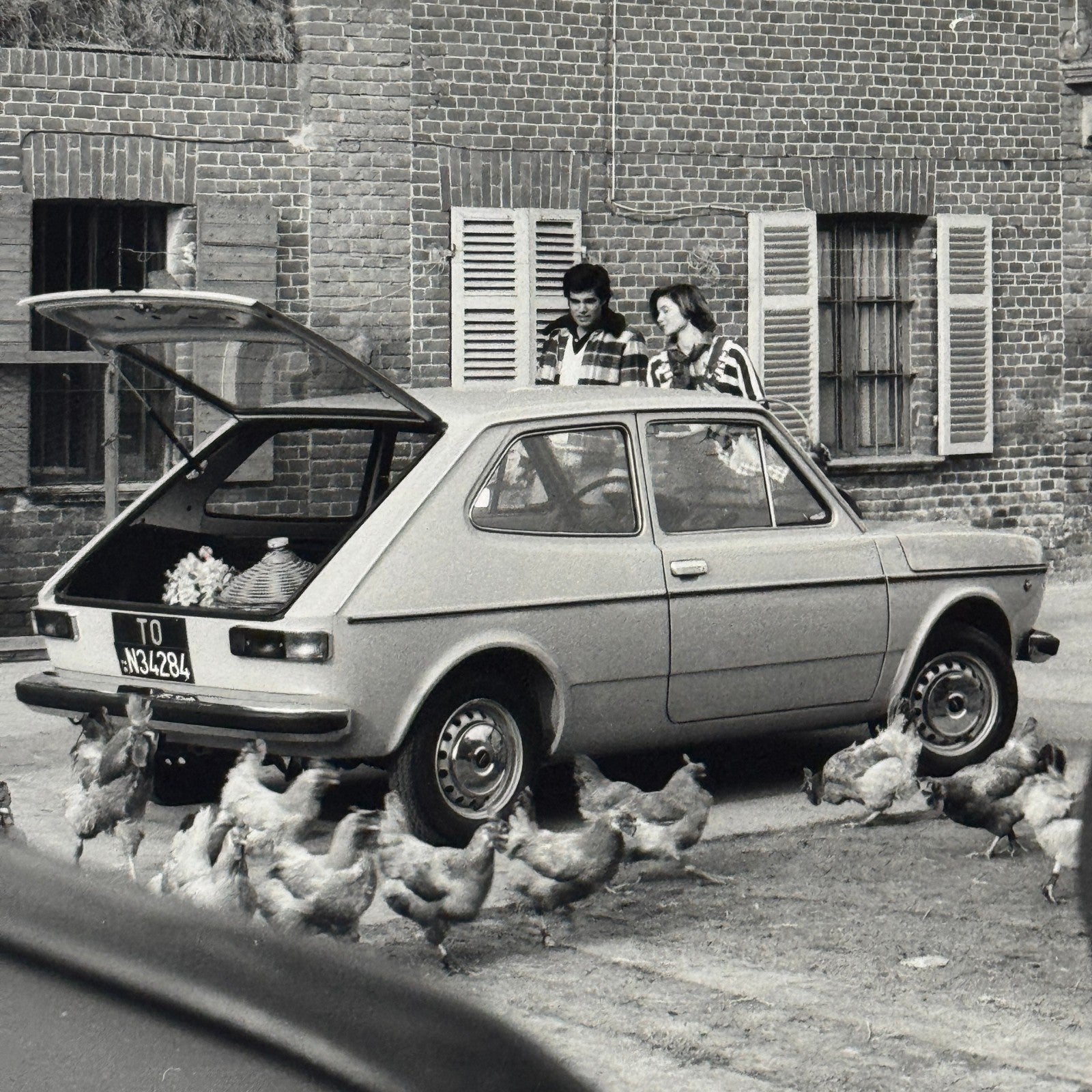 Fiat 127 Special Car Factory Press Photo Photograph Print Vintage 3 Door 1976