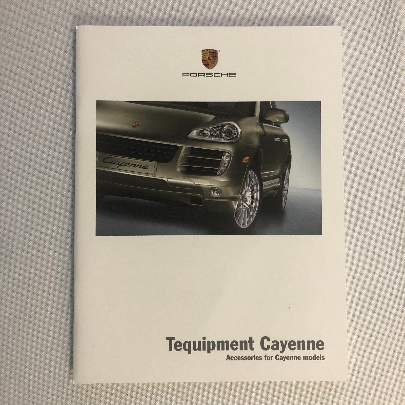Porsche Cayenne ACCESSORIES Sales Brochure Catalog 2006 2007 Wheel Rims +