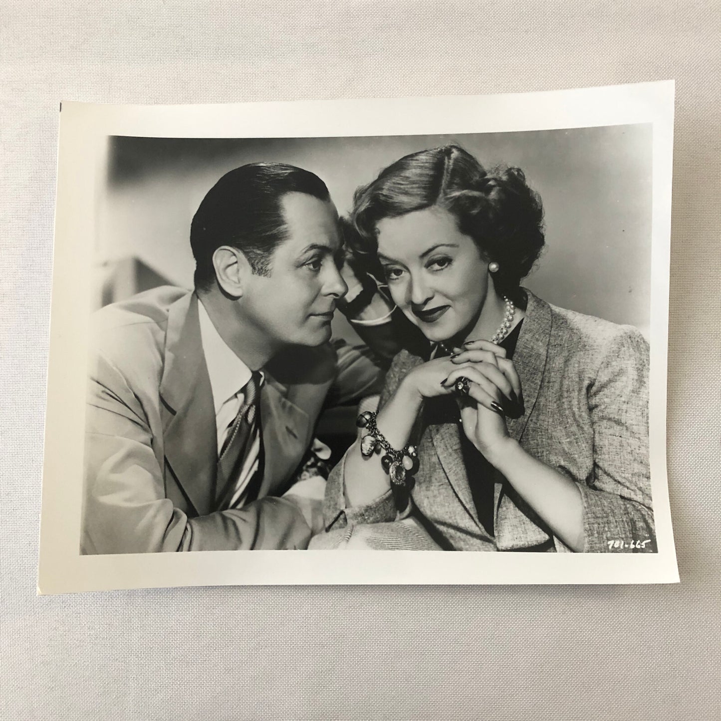 Bette Davis Robert Montgomery Vintage Movie Still Photo Photograph Actor Actress