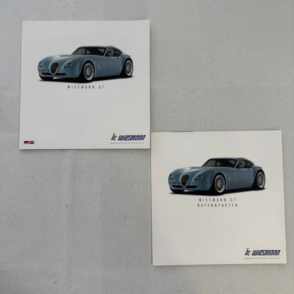 2005 Wiesmann GT Brochure Catalog Sports Car GERMAN Text