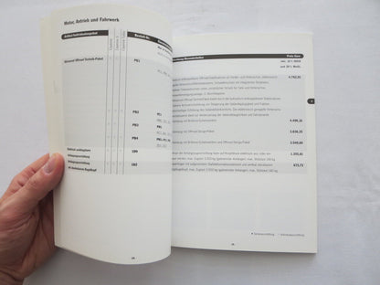 2005 Porsche Cayenne Price & Options Sales Brochure Book Catalog GERMAN 