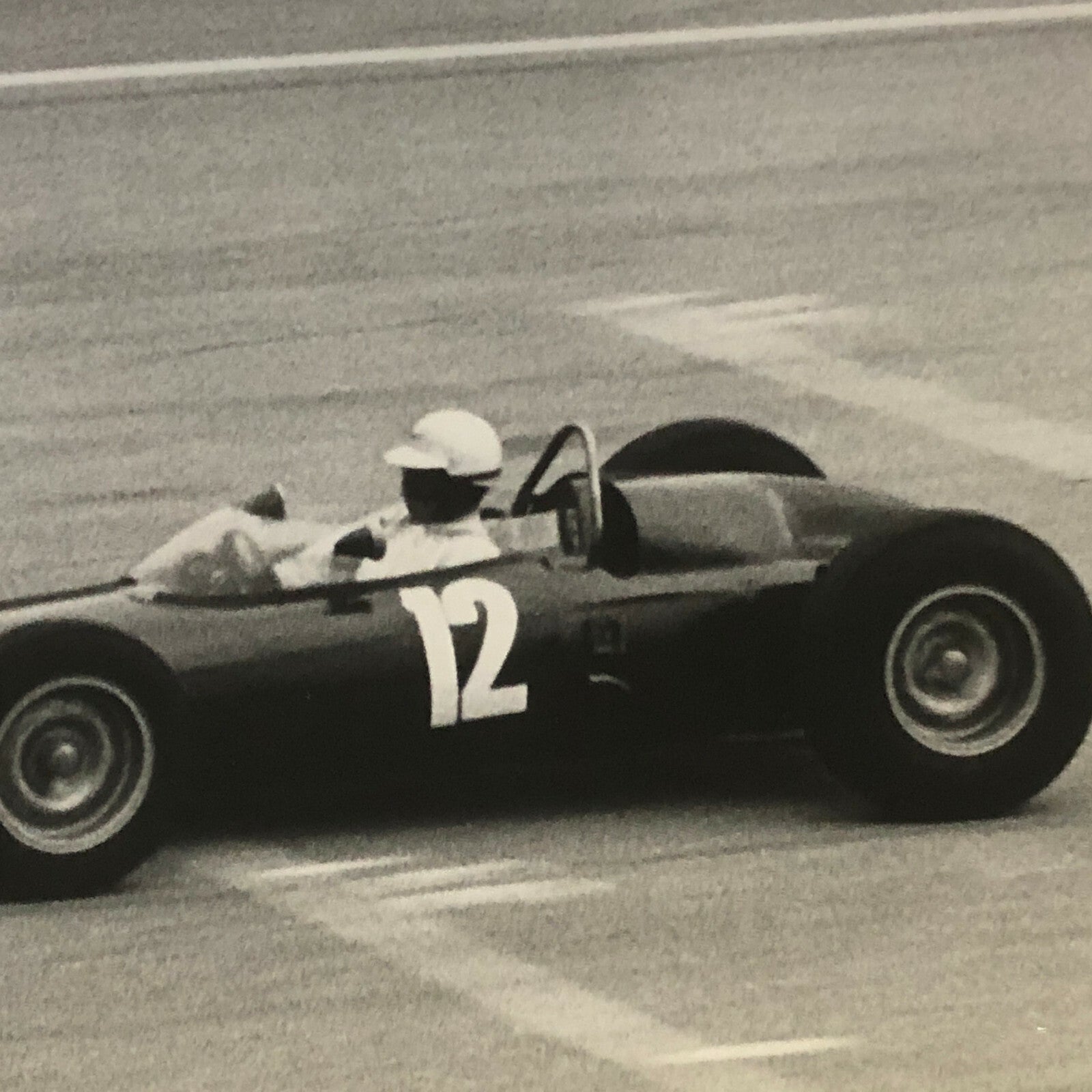 Vintage Grand Prix Racing Car Photo Photograph Print 