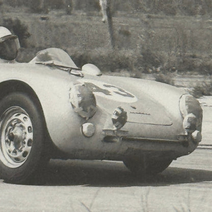 Porsche 550 Spyder Photo Photograph Racing Motorsport MODERN PRINT