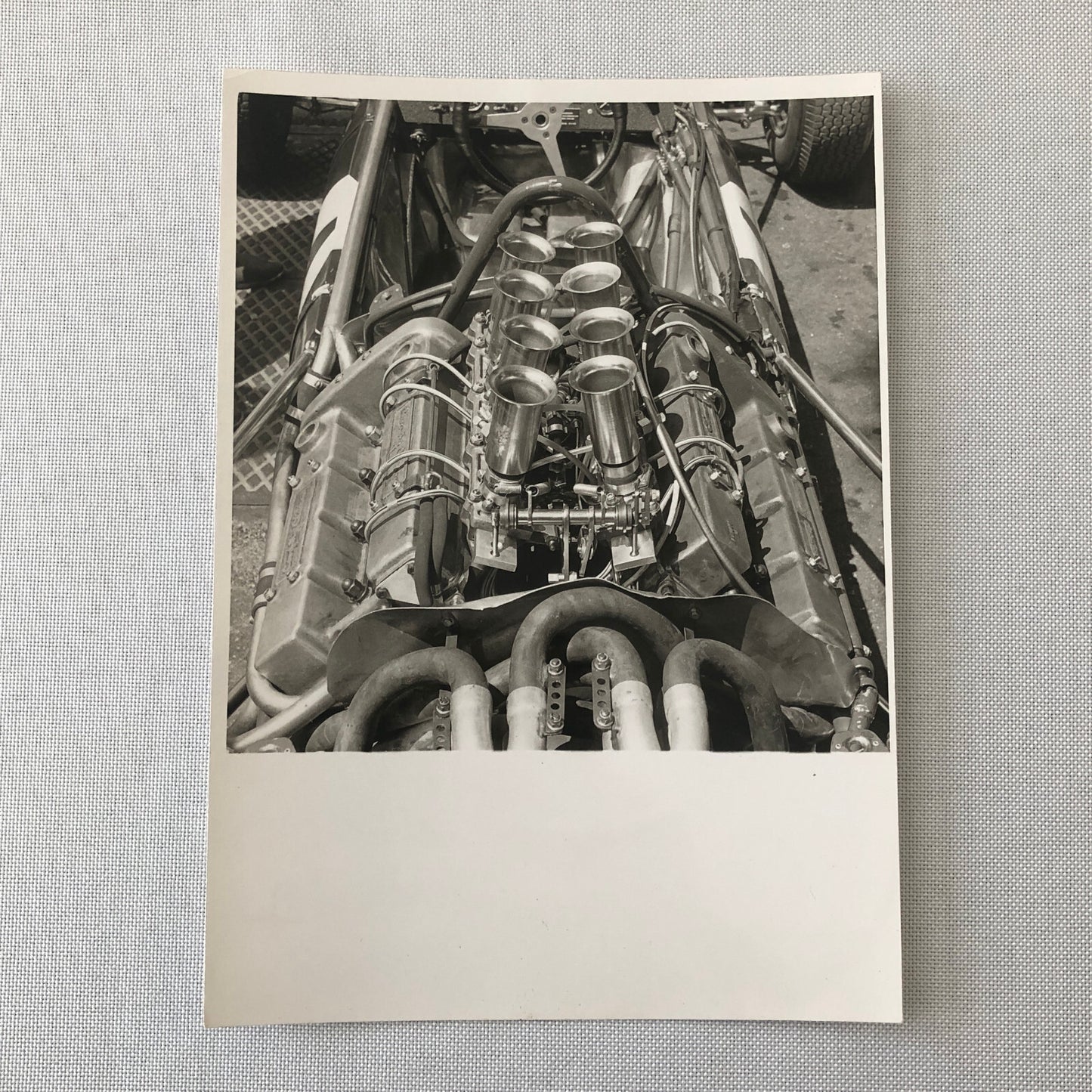 Climax Grand Prix Racing Car Engine Motor Photo Photograph Print Gunther Molter