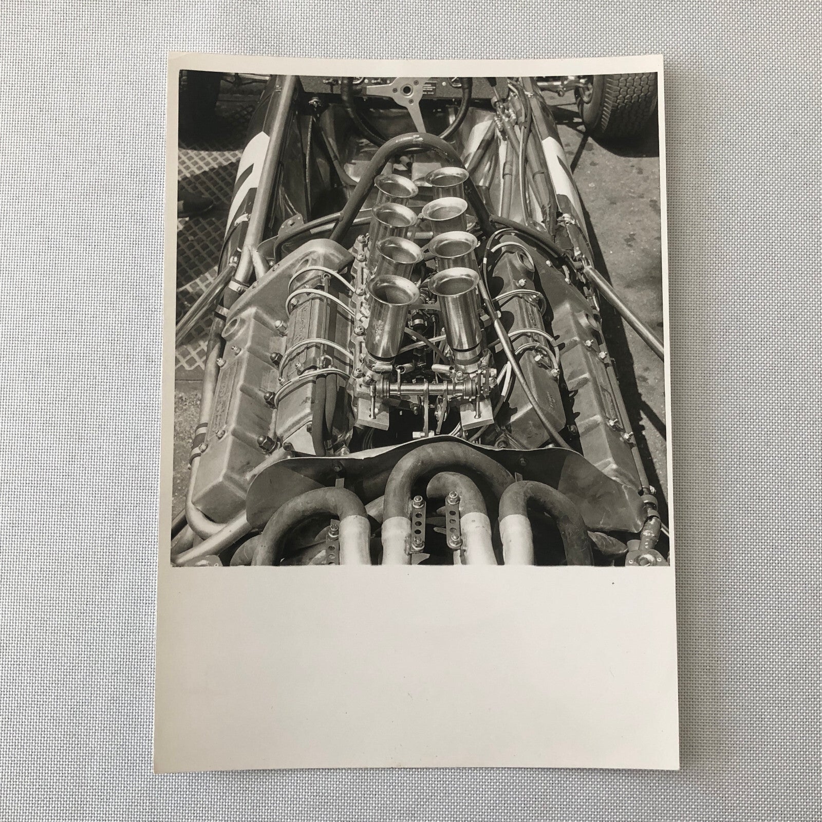 Climax Grand Prix Racing Car Engine Motor Photo Photograph Print Gunther Molter