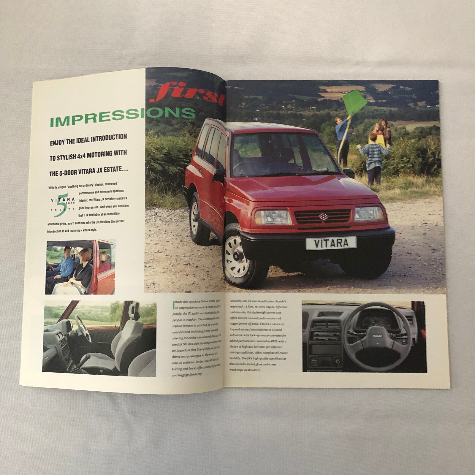 1994 Suzuki Sales Brochure Catalog Capuccino Vitara Swift Samurai Supercarry