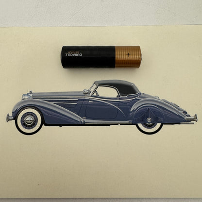 1939 Horch 853 A Special Roadster Illustration Art Drawing Vintage Miniature