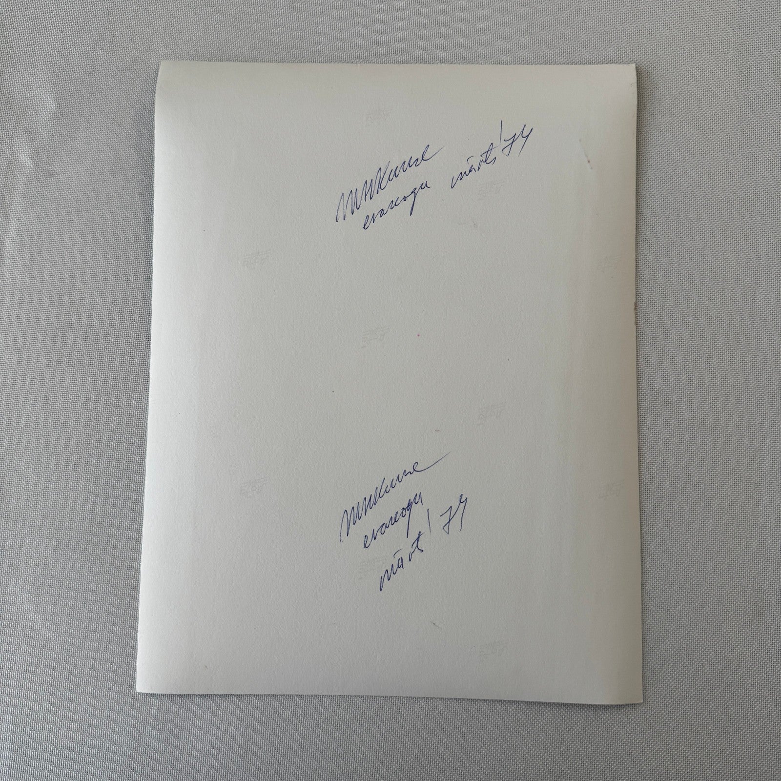 Porsche Martini Racing Driver Photo Photograph Gijs Van Lennep Herbert Muller