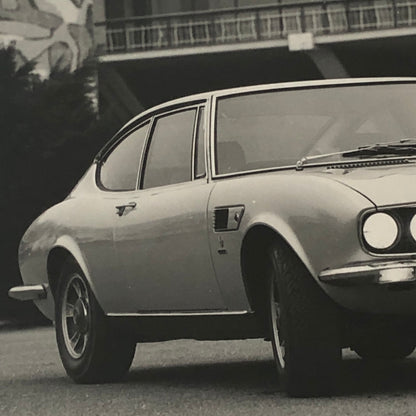 Fiat Dino Coupe Factory Press Photo Photograph 1970