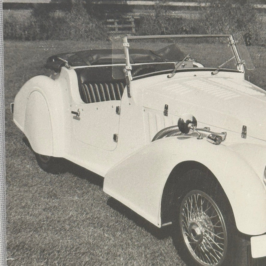 Daytona Moya Bugatti Kit Car Replica Photo Photograph Print Vintage