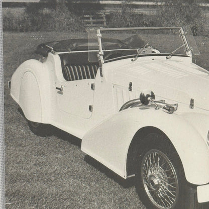 Daytona Moya Bugatti Kit Car Replica Photo Photograph Print Vintage