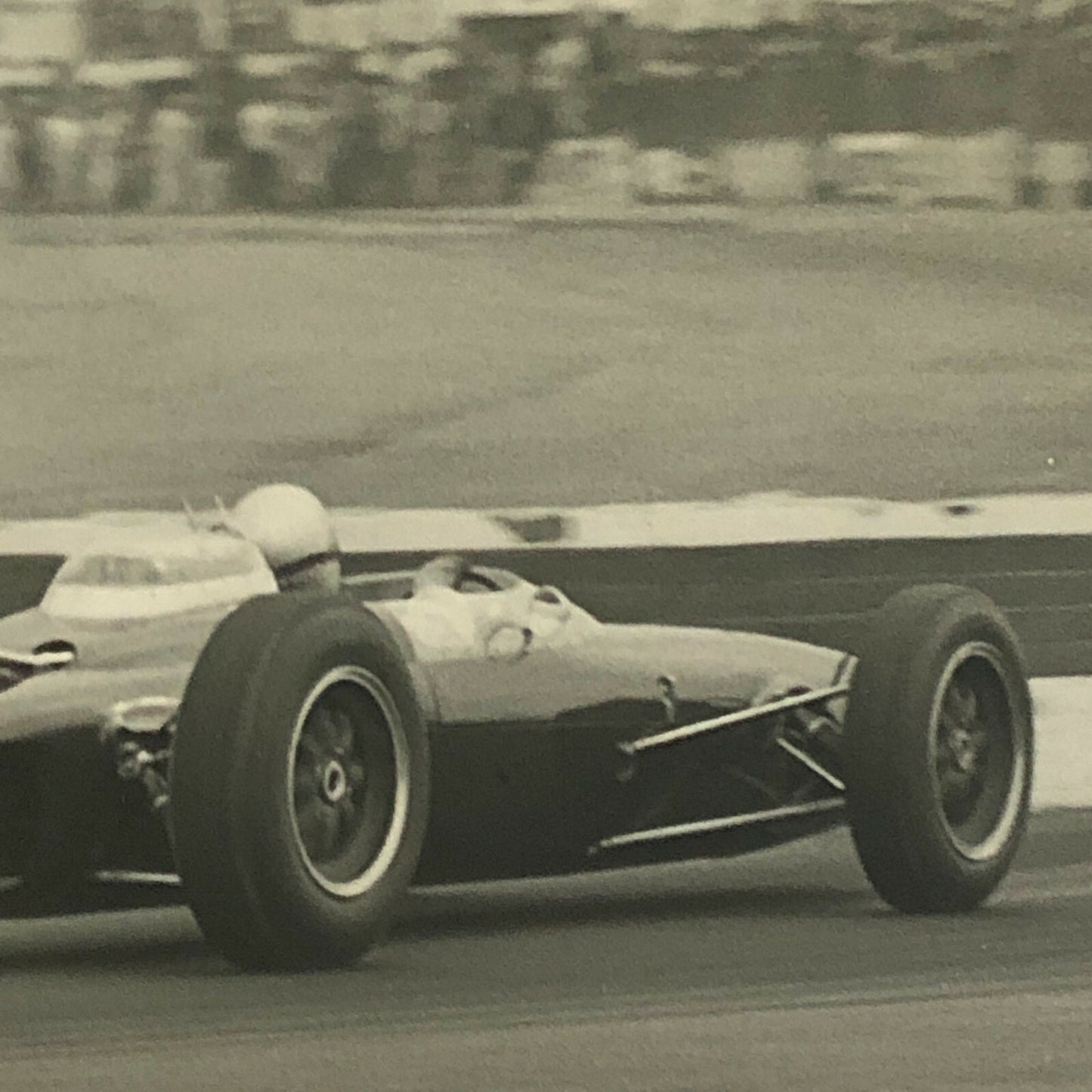 Vintage Racing Car Driver Photo Photograph Print 