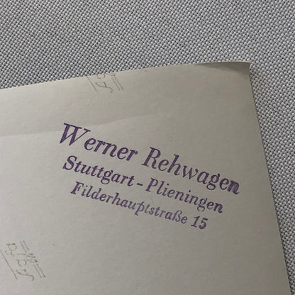 Vintage Solitude Grand Prix Racing Photo Photograph Car