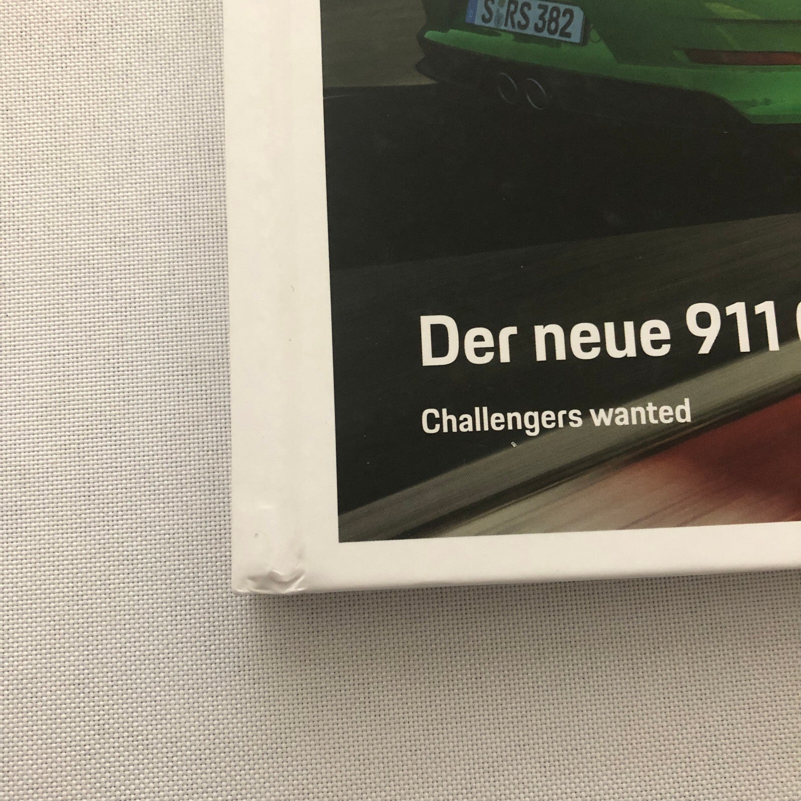 Porsche 911 GT3 RS Sales Brochure Catalog Hardbound Book Porsche GT3RS GERMAN