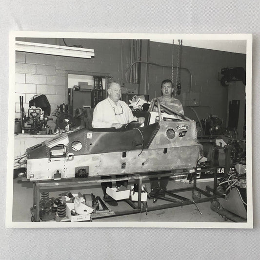 Vintage Indy Indianapolis Racing Photo Photograph Ford Chassis