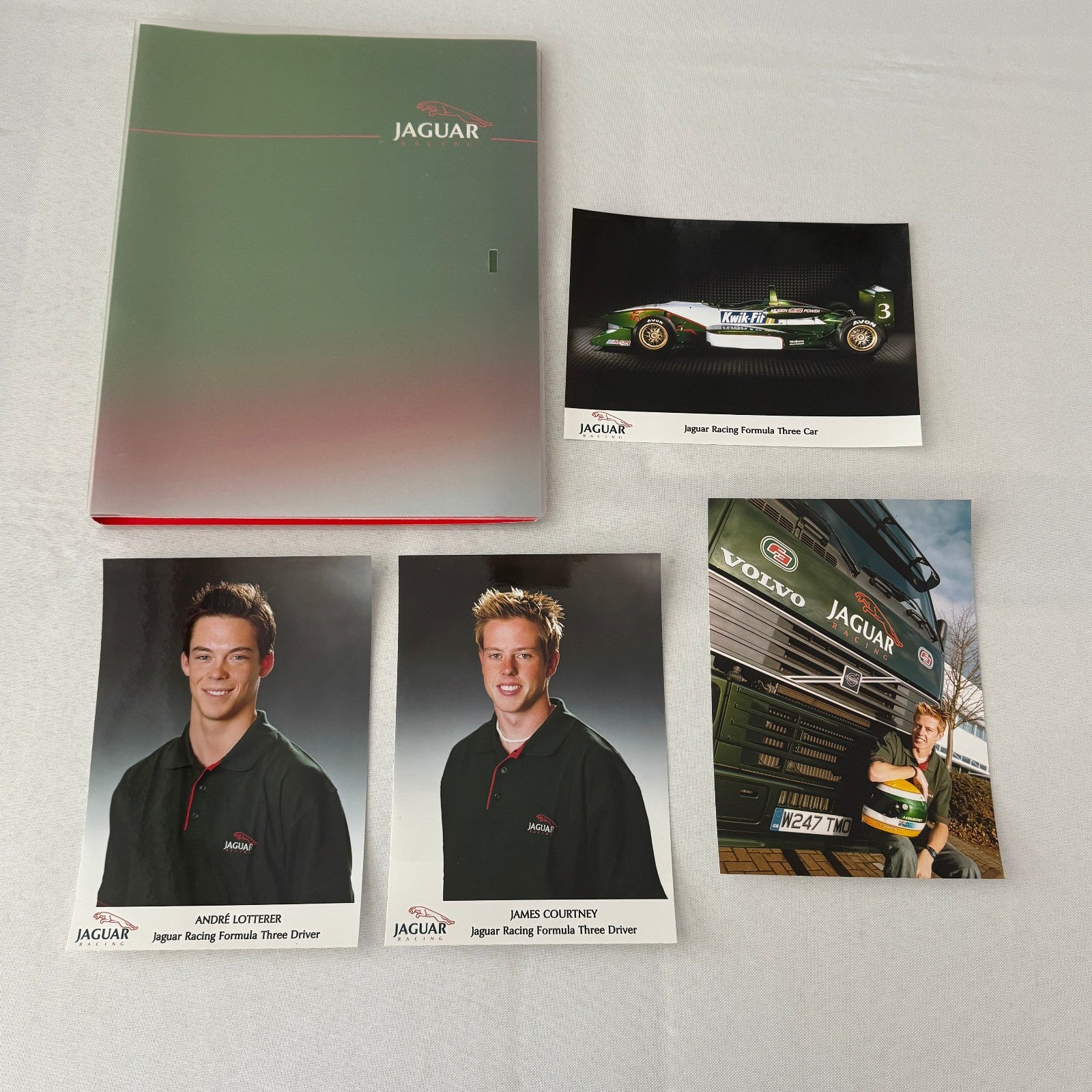 2001 Jaguar Racing Press Kit Formula 3 Formula One F1 Photos Eddie Irvine