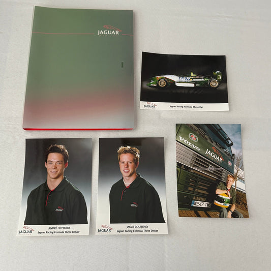 2001 Jaguar Racing Press Kit Formula 3 Formula One F1 Photos Eddie Irvine