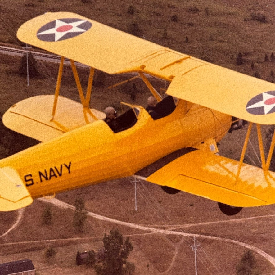 Vintage US Navy Aircraft Airshow Photo Large Format Aviation Photograph Military