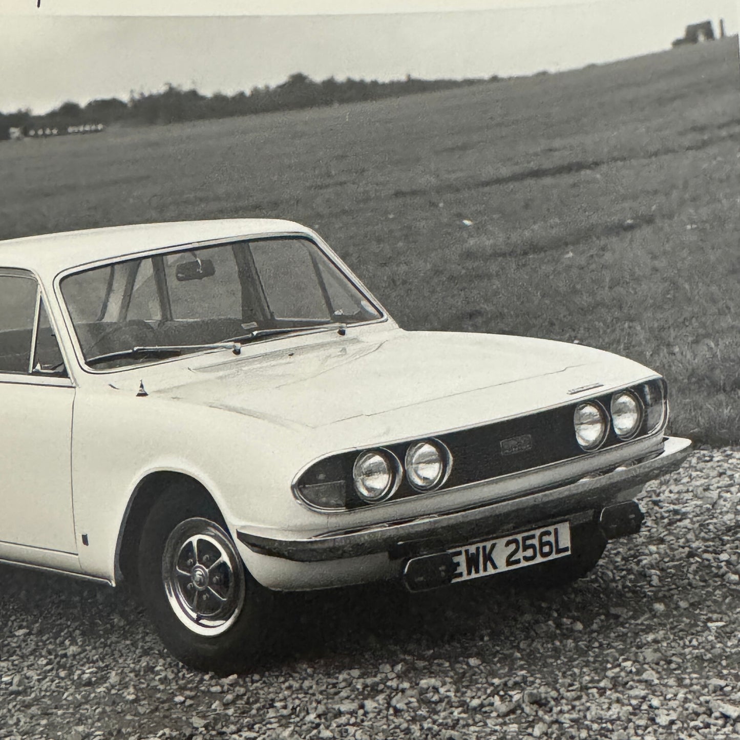 Triumph 2.5 PI MK 2 Saloon Sedan Car Factory Press Photo Photograph Print 1973