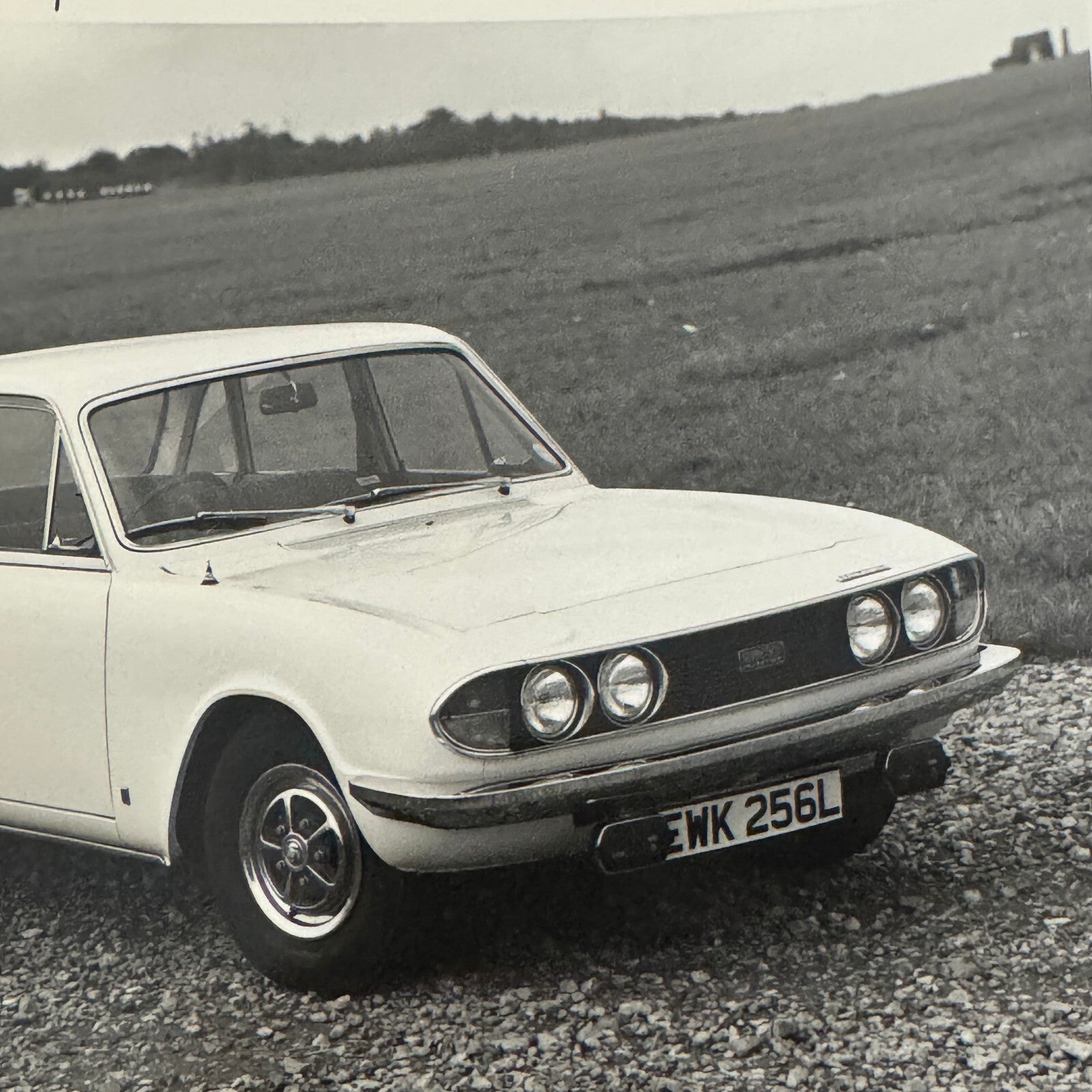 Triumph 2.5 PI MK 2 Saloon Sedan Car Factory Press Photo Photograph Print 1973