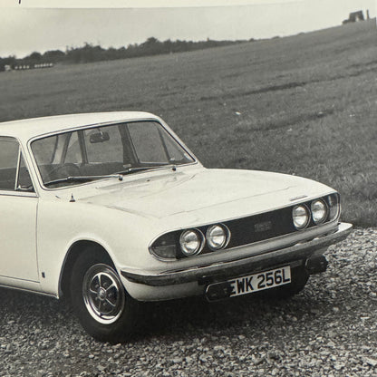 Triumph 2.5 PI MK 2 Saloon Sedan Car Factory Press Photo Photograph Print 1973